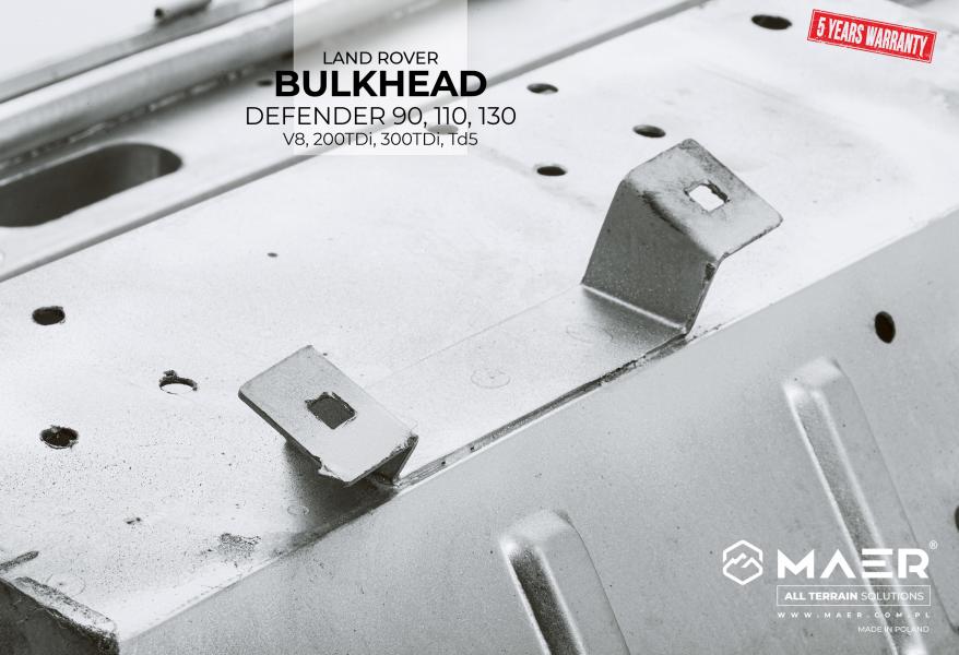 Defender 90, 110, 130 - V8, 200TDi, 300TDi, Td5 RHD bulkhead 