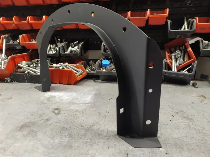 Defender Bulkhead to Gearbox Tunnel Diaphragm