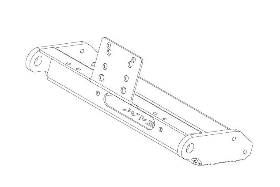Defender 90 200TDi, 300TDi, V8 rear winch plate