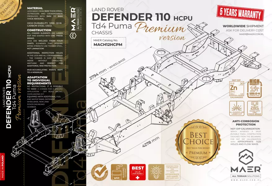 Defender td4 on sale puma