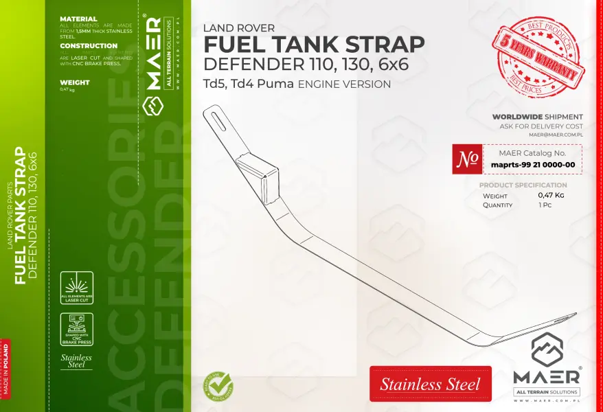 Defender FUEL TANK STRAP
