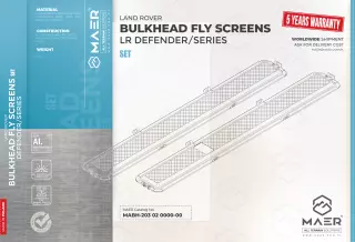 DEFENDER / SERIES Bulkhead Fly Screens set