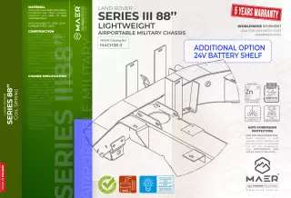 SERIES III 88 Lightweight / Airportable military chassis