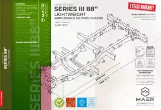 SERIES III 88 Lightweight / Airportable military chassis