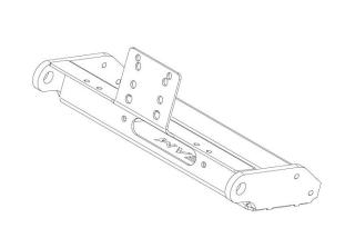 Defender 90 200TDi, 300TDi, V8 rear winch plate