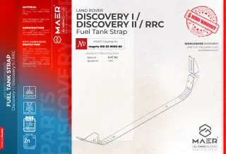 Discovery I / Discovery II / RRC Fuel Tank Strap