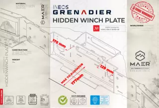 Grenadier HIDDEN WINCH PLATE