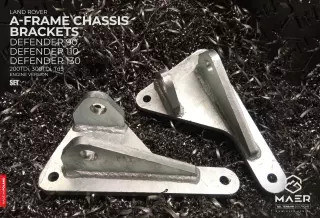 Land Rover Defender a-frame chassis brackets set