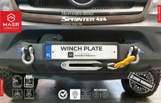 Mercedes  Sprinter 4x4 WINCH PLATE