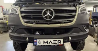 Mercedes Sprinter 4x4 (w907) WINCH PLATE